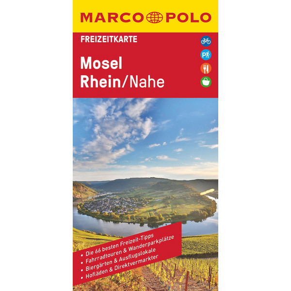 MARCO POLO FREIZEITKARTE DEUTSCHLAND BLATT 26 MOSEL, RHEIN Karte MAIRDUMONT