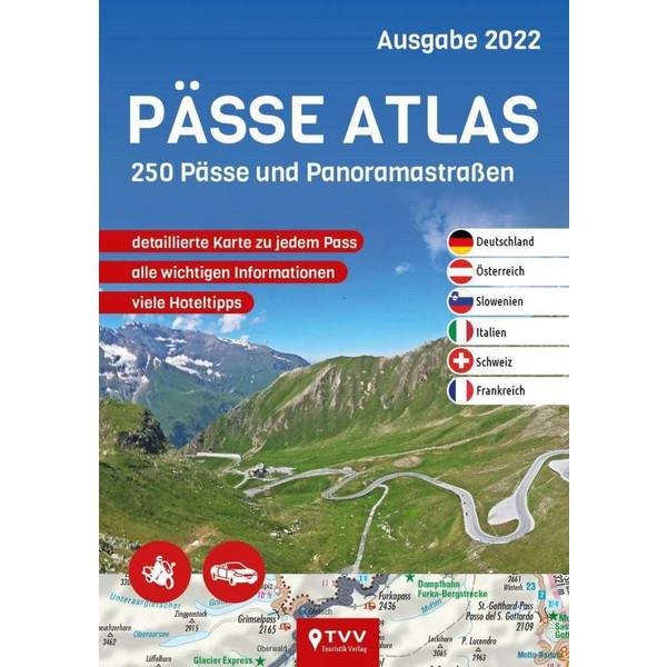  PÄSSE ATLAS 2022 - Reiseführer