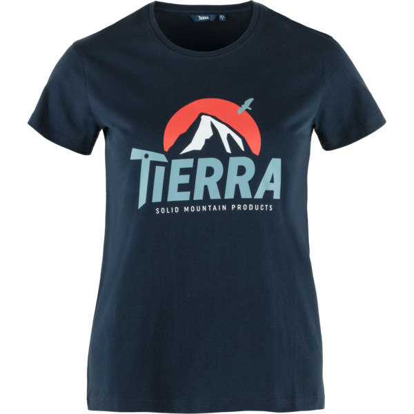 Tierra ORGANIC COTTON EVEREST TEE W Damen T-Shirt DEEP NAVY