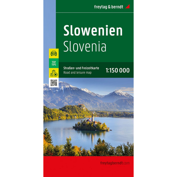 SLOWENIEN, STRAßEN- UND FREIZEITKARTE 1:150.000 Straßenkarte FREYTAG + BERNDT
