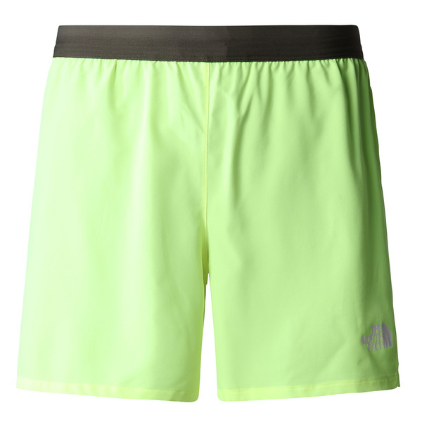 The North Face M SUNRISER 2 IN 1 SHORT Herren Laufhose LED YELLOW-NEW TAUPE GREEN
