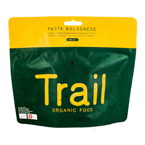 Trail - Organic Food PASTA BOLOGNESE Outdoor Essen PASTA BOLOGNESE