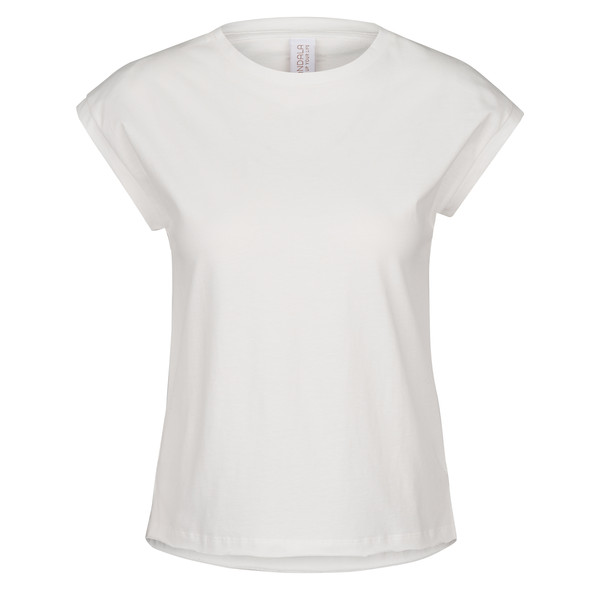 MANDALA TOP PAMSI | GOTS Damen T-Shirt WHITE