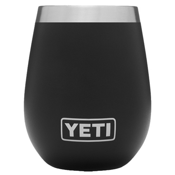 Yeti Coolers RAMBLER 10 OZ WINE TUMBLER Thermobecher BLACK