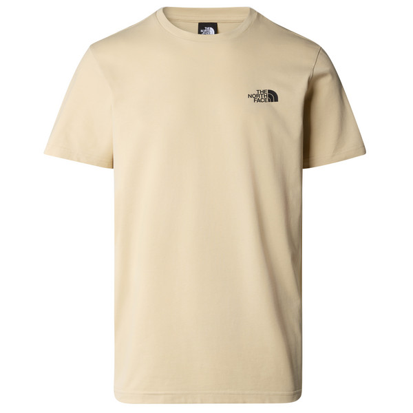 The North Face M S/S SIMPLE DOME TEE Herren T-Shirt GRAVEL