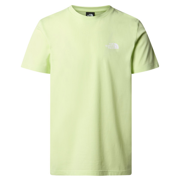 The North Face M S/S SIMPLE DOME TEE Herren T-Shirt ASTRO LIME
