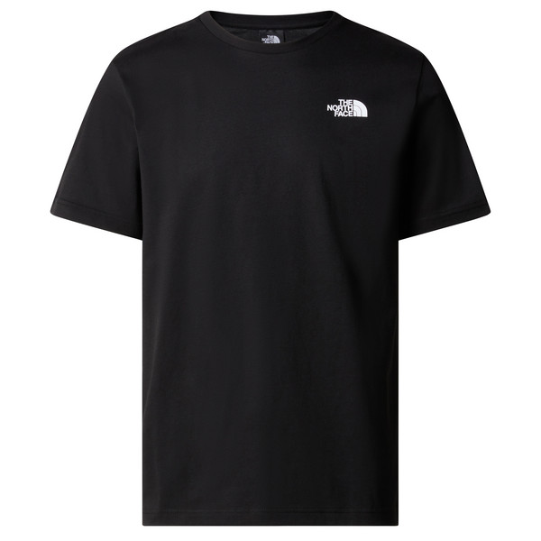 The North Face M S/S REDBOX TEE Herren T-Shirt TNF BLACK/OPTIC EMERALD