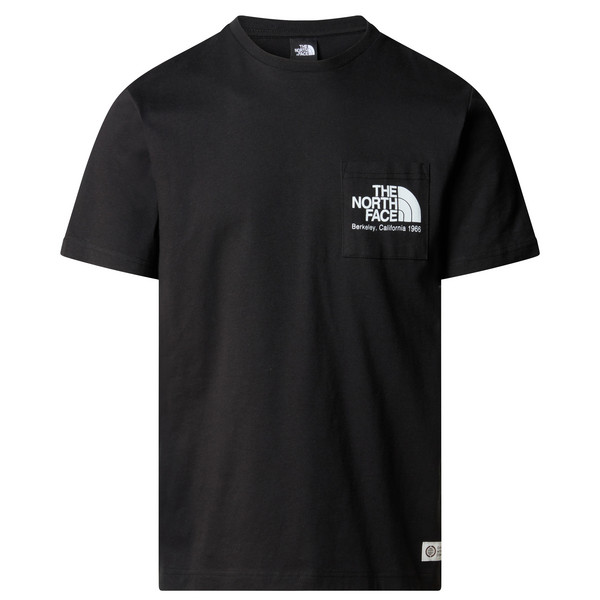 The North Face M BERKELEY CALIFORNIA POCKET S/S TEE Herren T-Shirt TNF BLACK