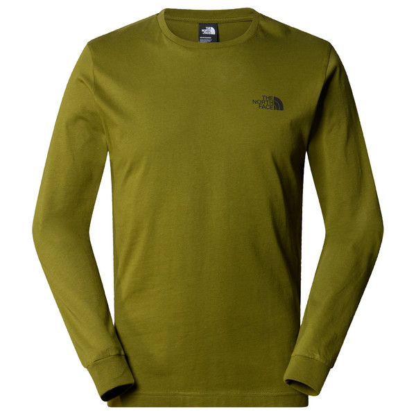 The North Face M L/S EASY TEE Herren Langarmshirt FOREST OLIVE