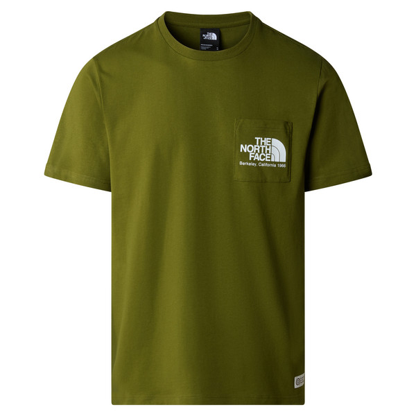 The North Face M BERKELEY CALIFORNIA POCKET S/S TEE Herren T-Shirt FOREST OLIVE