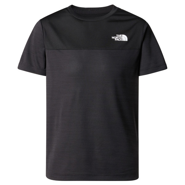 The North Face B S/S NEVER STOP TEE Kinder Funktionsshirt TNF BLACK