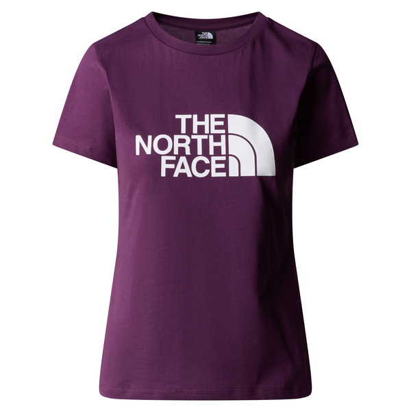 The North Face W S/S EASY TEE Damen T-Shirt BLACK CURRANT PURPLE
