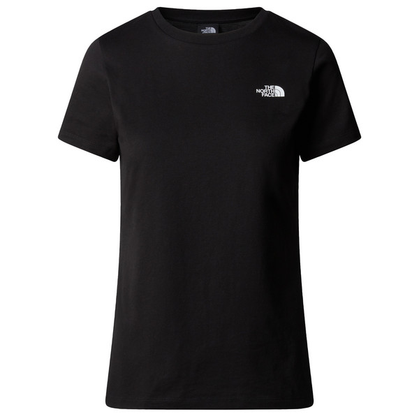 The North Face W S/S SIMPLE DOME TEE Damen T-Shirt TNF BLACK