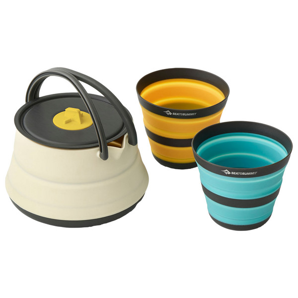 Sea to Summit FRONTIER UL COLLAPSIBLE KETTLE COOK SET, 3 Piece Kaffeekessel ASSORTED