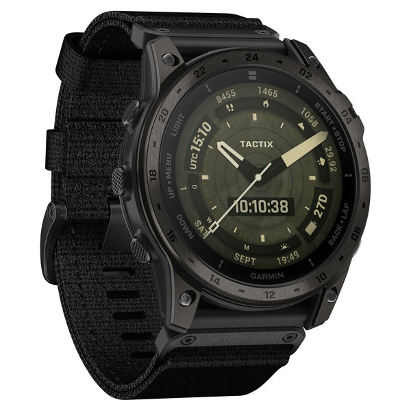 Garmin TACTIX 7 AMOLED EDITION Smartwatch SCHWARZ/CARBONGRAU DLC TITAN
