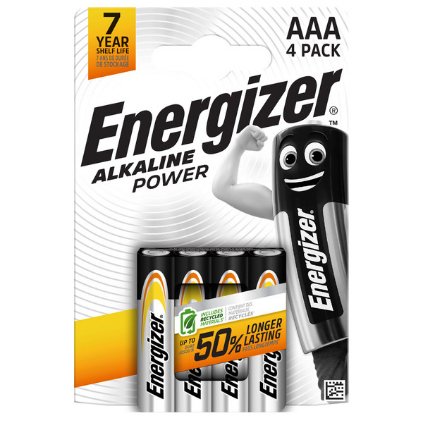 Energizer AAA POWER ALKALI MANGAN BATTERIEN Batterien ASSORTED