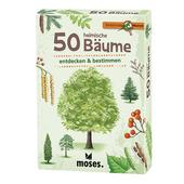 Moses Verlag EXPEDITION NATUR 50 HEIMISCHE BÄUME  - Reisespiel