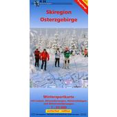  Wintersportkarte Skiregion Osterzgebirge 1:33 000  - Winterwanderkarte