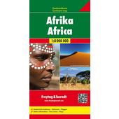  Afrika, Kontinentkarte 1:8 000 000  - Straßenkarte