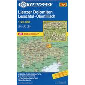  Tabacco Wandern 1 : 25 000 Lienzer Dolomiten -Lesachtal-Obertilliach-Lienz  - Wanderkarte