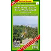  Wander- und Radwanderkarte Naturpark Fichtelgebirge, Münchberg, Selb, Weißenstadt und Umgebung 1 : 35 000  - Wanderkarte