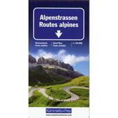  Alpenstrassen Strassenkarte 1 : 750 000  - Straßenkarte