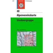  DAV Alpenvereinskarte 40 Glocknergruppe 1 : 25 000  - Wanderkarte