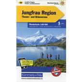  KuF Schweiz Wanderkarte 18 Jungfrau-Region 1 : 60 000  - Wanderkarte