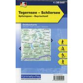  KuF Deutschland Outdoorkarte 05. Tegernsee - Schliersee 1 : 35 000  - Wanderkarte