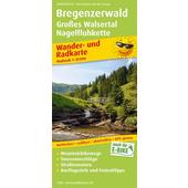  Bregenzerwald, Großes Walsertal, Nagelfluhkette Wander- und Radkarte 1 : 35 000  - Wanderkarte
