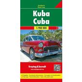  Kuba, Autokarte 1:900.000  - Straßenkarte