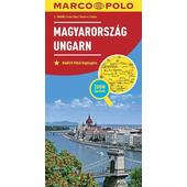  MARCO POLO Länderkarte Ungarn 1:300 000  - Straßenkarte