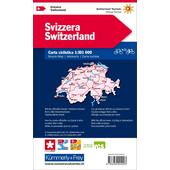  KuF Schweiz Radreisekarte 1 : 301 000  - Wanderkarte