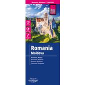  Reise Know-How Landkarte Rumänien, Moldau 1 : 600.000  - Straßenkarte