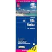  Reise Know-How Landkarte USA 10, Florida (1:500.000)  - Straßenkarte
