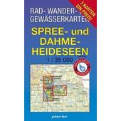  Rad-, Wander- und Gewässerkarten-Set: Spree- und Dahme-Heideseen  - Fahrradkarte