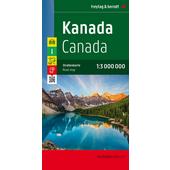  Kanada, Autokarte 1:3 Mio.  - Straßenkarte