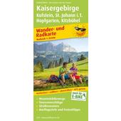  Kaisergebirge, Kufstein - St. Johann i.T., Hopfgarten - Kitzbühel Wander- und Radkarte 1 : 35 000  - Wanderkarte