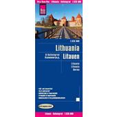  Reise Know-How Landkarte Litauen und Kaliningrad 1 : 325.000  - Straßenkarte