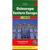  Osteuropa, Autokarte 1:2.000.000  - Straßenkarte