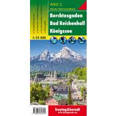  Berchtesgaden, Bad Reichenhall, Königssee 1 : 25 000. WKD 5  - Wanderkarte