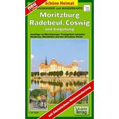  Moritzburg, Radebeul, Coswig und Umgebung 1 : 20 000. Radwander- und Wanderkarte  - Wanderkarte