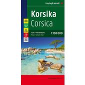  Korsika, Top 10 Tips, Autokarte 1:150.000  - Straßenkarte
