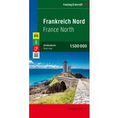  Frankreich Nord / France Nord 1 : 500 000. Autokarte  - Straßenkarte