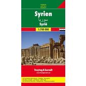  Syrien, Autokarte 1:700.000  - Straßenkarte