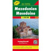  Mazedonien 1 : 200 000  - Straßenkarte
