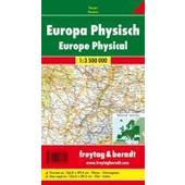  FuB Europa physisch 1 : 3 500 000 Planokarte  - Straßenkarte