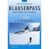  Swisstopo 1 : 50 000 Klausenpass  - Wanderkarte