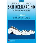  Swisstopo 1 : 50 000 San Bernardino Ski  - Wanderkarte