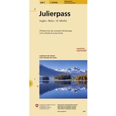  Swisstopo 1 : 50 000 Julierpass  - Wanderkarte